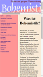 Mobile Screenshot of bohemistik.de